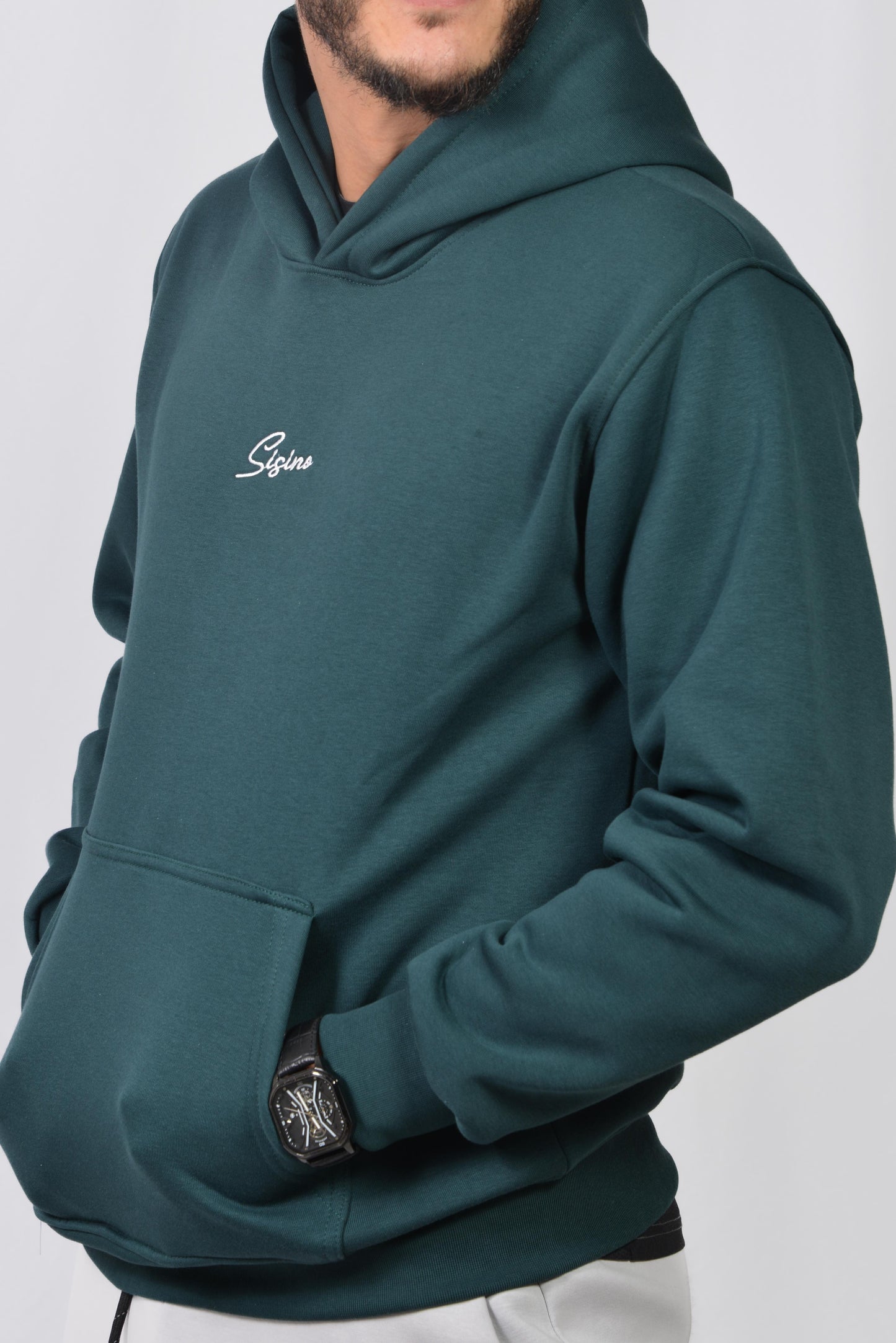 RESILIENT HOODIE VERT BOUTEILLE