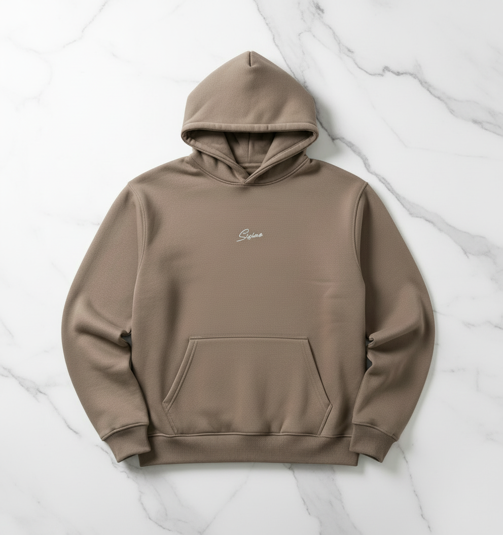 Pack Duo Hoodie SISINO – Noir & Beige | Qualité Premium 100% Coton