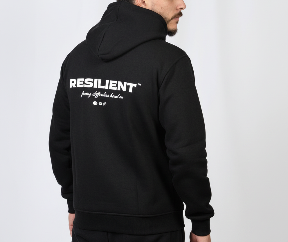 RESILIENT HOODIE NOIR