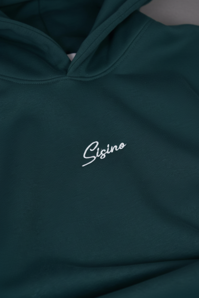 Close-up of Sisino logo detail