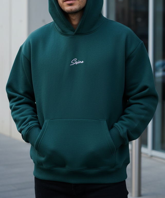 RESILIENT HOODIE VERT BOUTIELLE