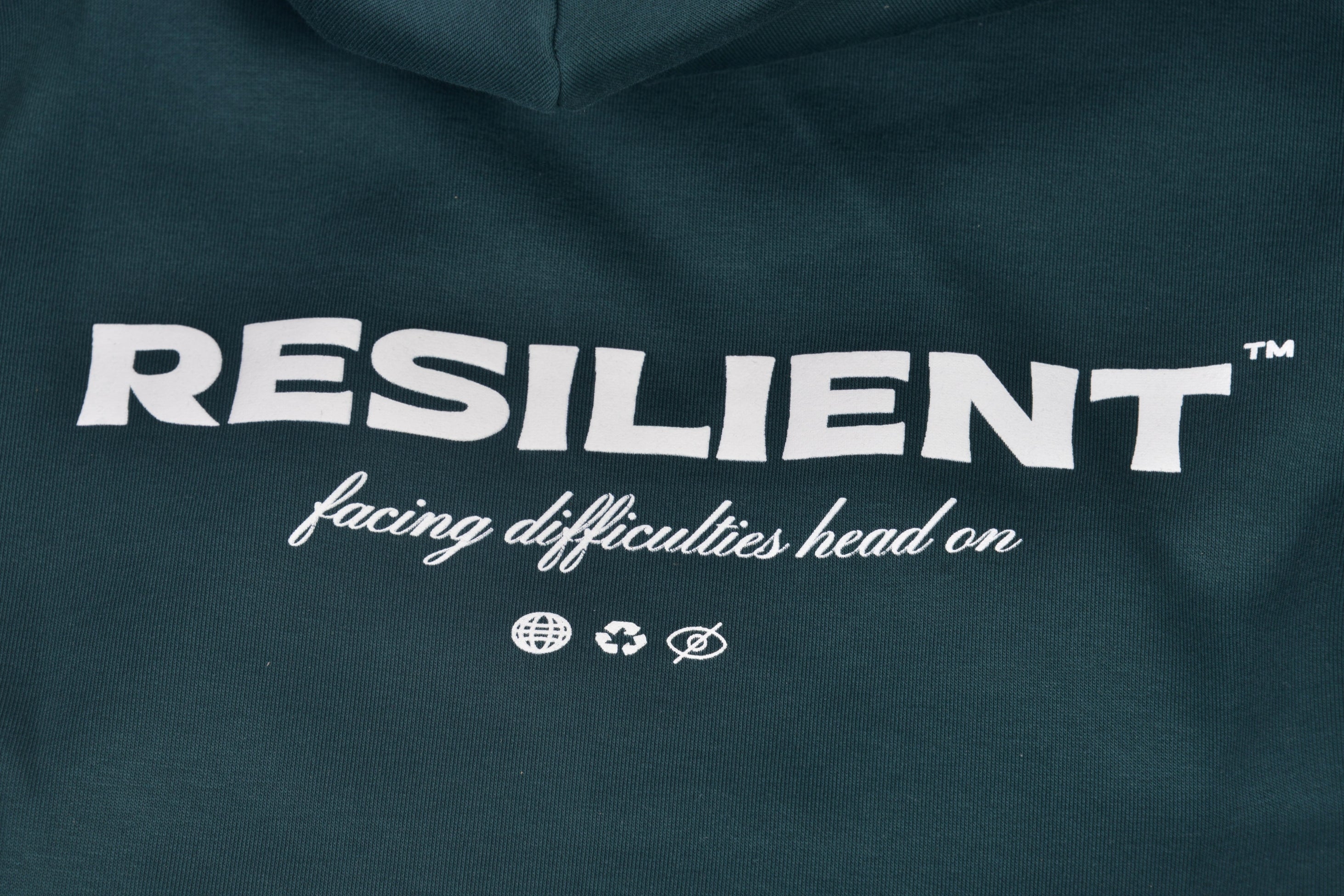 RESILIENT HOODIE VERT BOUTEILLE