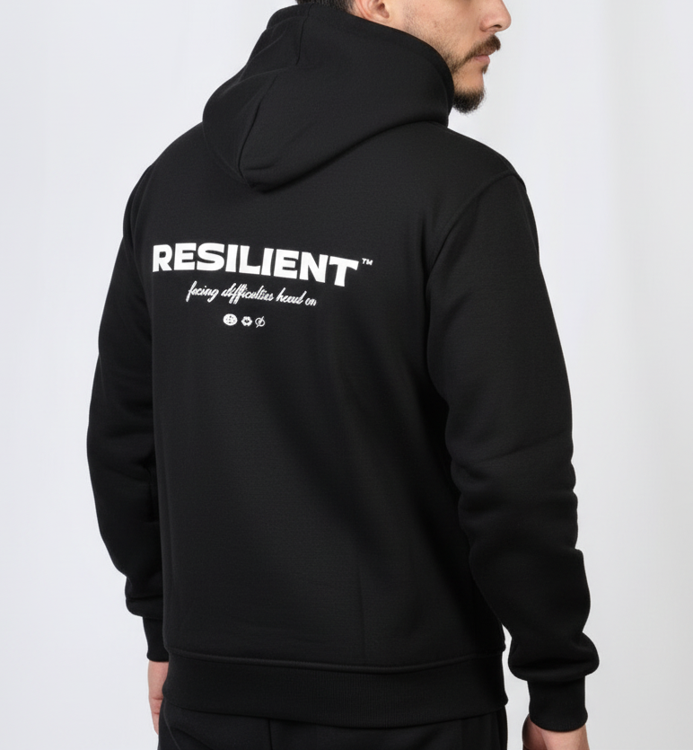 RESILIENT HOODIE NOIR