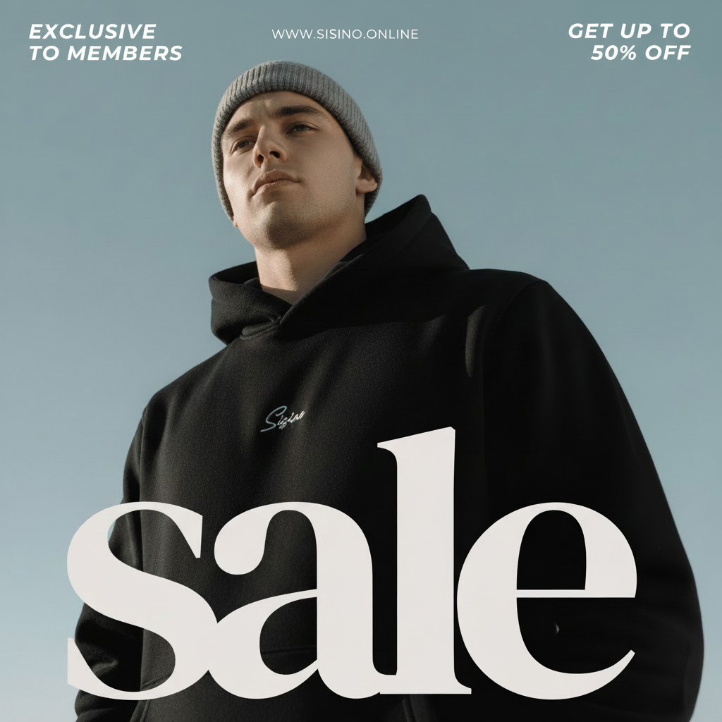 Sale banner without SHOP NOW button - www.sisino.online