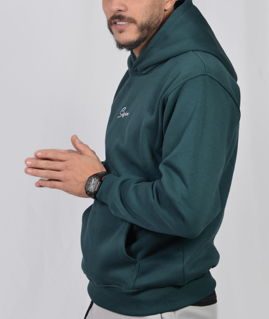 RESILIENT HOODIE VERT BOUTEILLE
